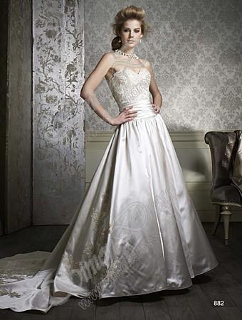 Hochzeit - Alfred Angelo Sapphire Wedding Dresses - Style 882