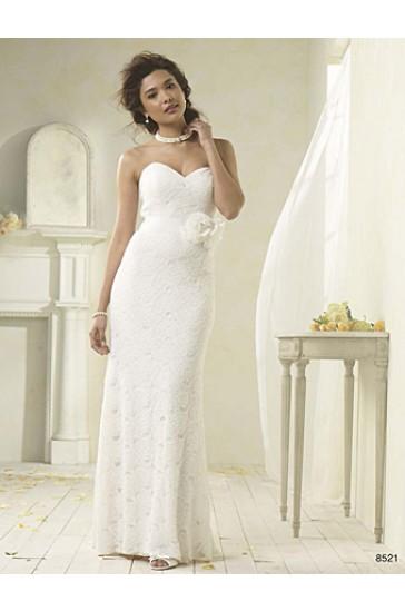 Hochzeit - Alfred Angelo Modern Vintage Wedding Dresses - Style 8521