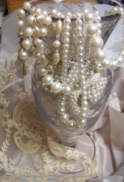 Mariage - ❤ PEARLS & LACE ❤