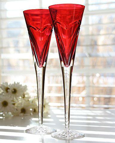 Hochzeit - Champagne Toasting Flutes