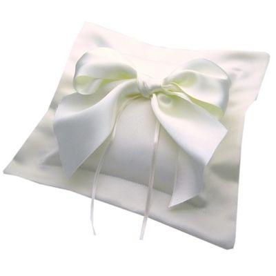 Mariage - Satin Bow Mini Ring Cushion (bb)