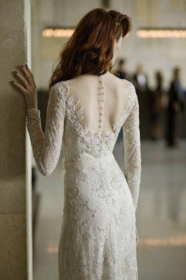 زفاف - Most Beautiful Sleeved Wedding Dresses Of Year 2014