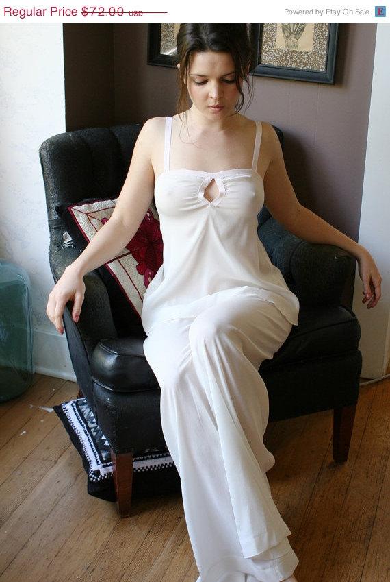 Mariage - SALE stretch silk camisole - BLOSSOM - made to order