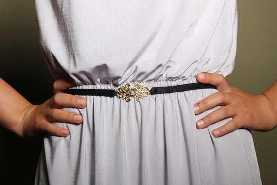 Mariage - Gabriel skinny belt in Black,  bridesmaids delicate wedding belts, bridal sash, wedding accesories
