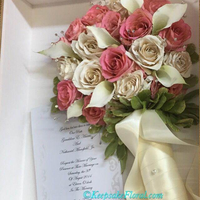 Hochzeit - Keepsake Floral Scrapbook