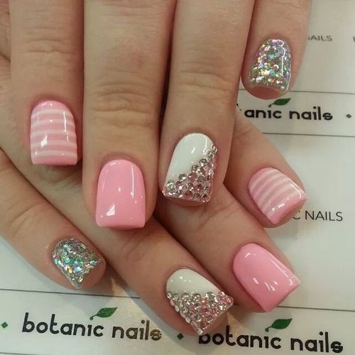 Wedding - Latest 80 Simple Nail Art Designs For Short Nails: 2015