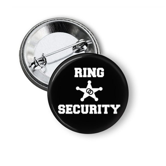 زفاف - Ring Security Button