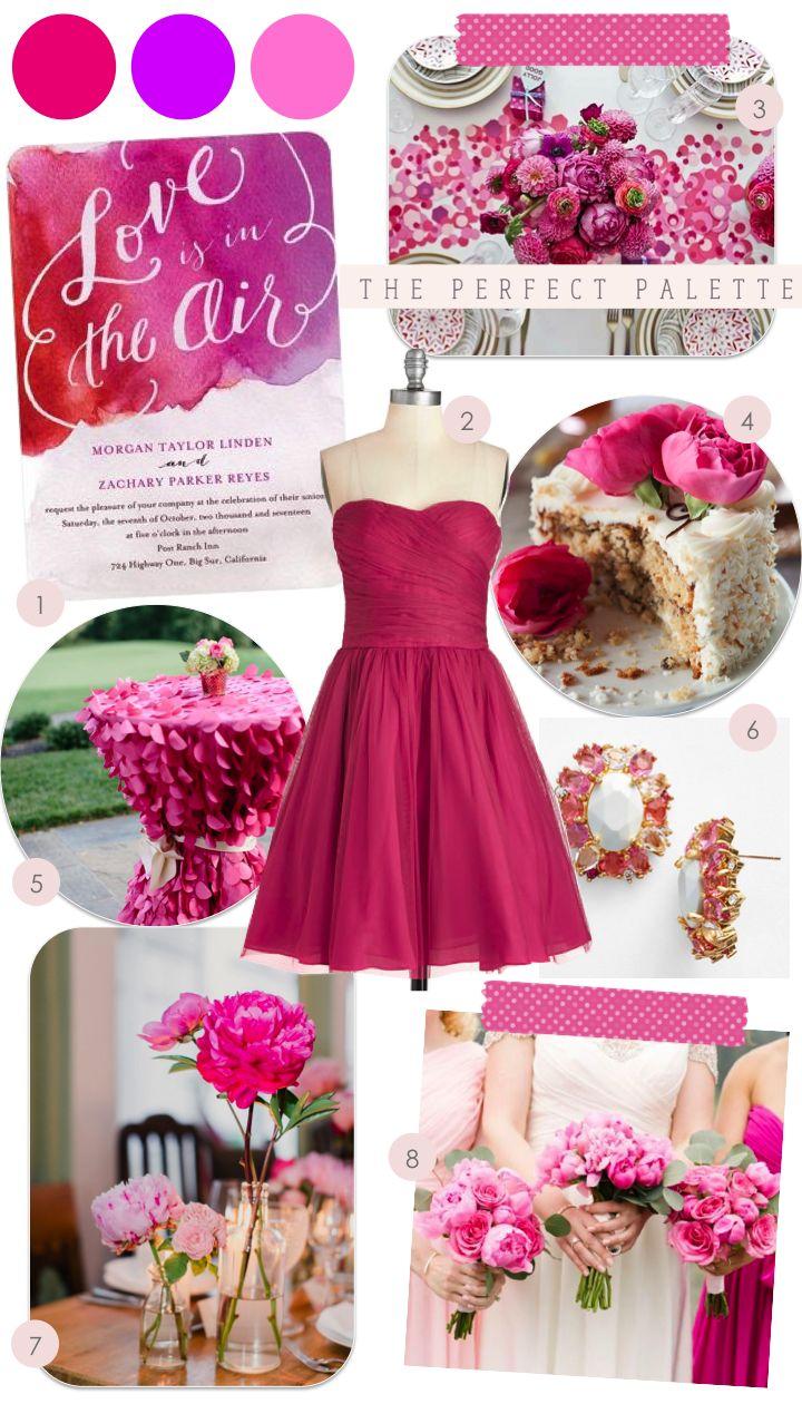 Wedding - Get The Look: 8  Ideas For A Pretty Pink Wedding!