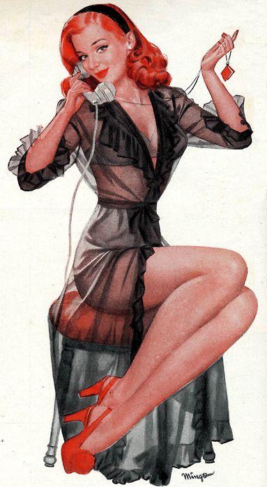Mariage - Pin-Up Art By MINGO, Norman