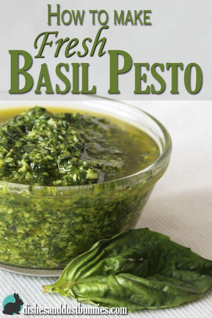 زفاف - Fresh Basil Pesto