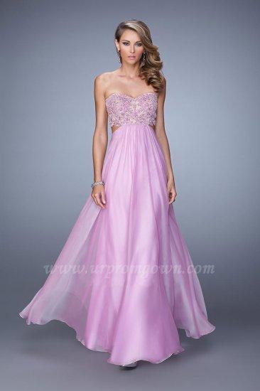 Wedding - Lavender La Femme 20898 Beaded Lace Top Prom Dresses