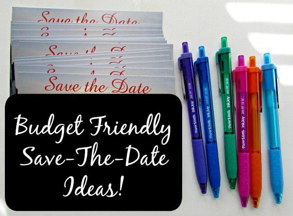 Wedding - Budget Friendly Save-The-Dates