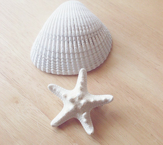 Mariage - 50% OFF SALE Imperfect White Knobby Starfish Barrette Beach Hair Accessories Mermaid Hair Accessories Nautical Hair Mermaid Costume Summer