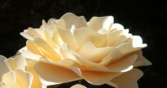 زفاف - Paper Flowers - Handmade - Stemmed - Custom Orders - Wide Variety Of Colors - Wedding - Birthday - Special Events - Set of  48