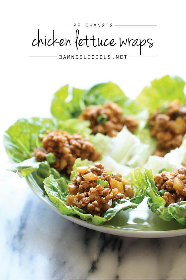 Wedding - Kung Pao Chicken Lettuce Wraps
