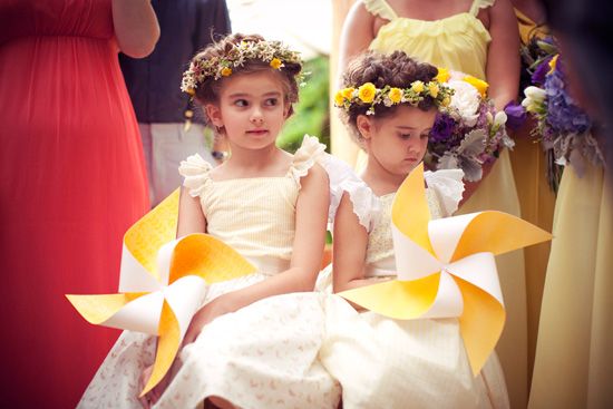 Hochzeit - Thinking Outside The Basket: 16 Sweet Flower Girl Alternatives