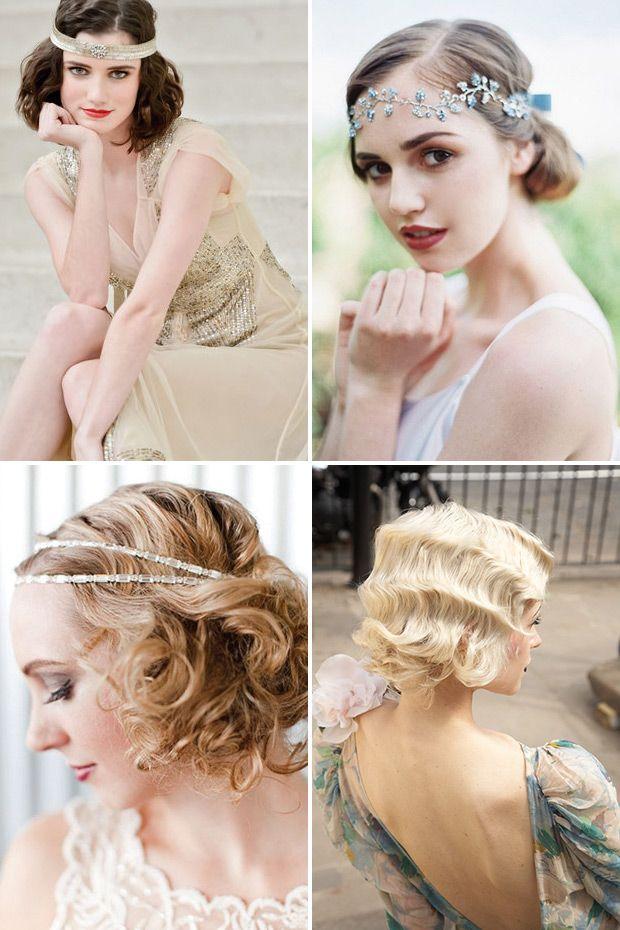 Wedding - Retro Chic - 28 Vintage Wedding Hair Ideas