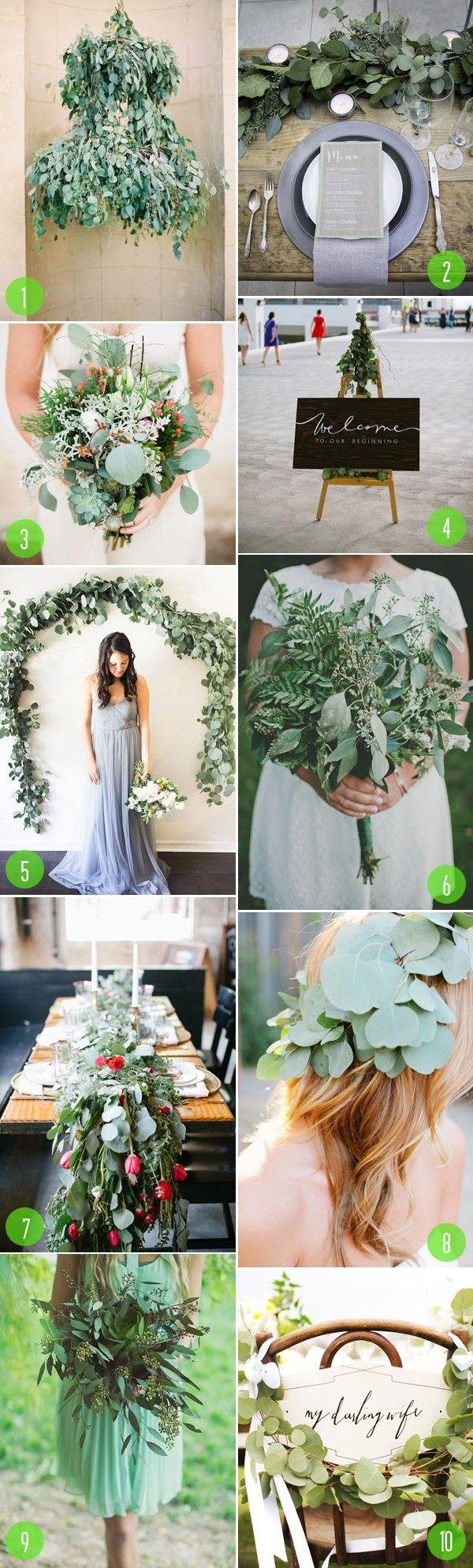Hochzeit - Top 10: Eucalyptus Details