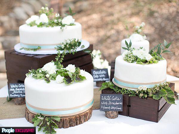 Wedding - EXCLUSIVE: See Glee Star Heather Morris' 'Rustic' Wedding Cakes