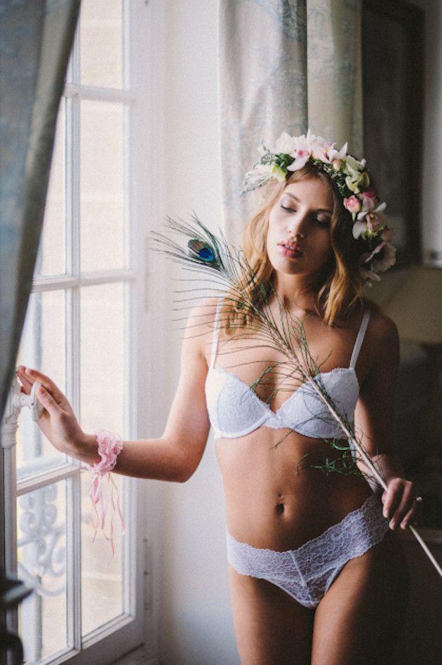 Mariage - Chic & Sexy French Bridal Boudoir Shoot