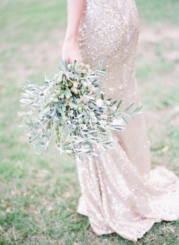 زفاف - Olive Green Organic Wedding Inspiration ~ Katie Julia Photography