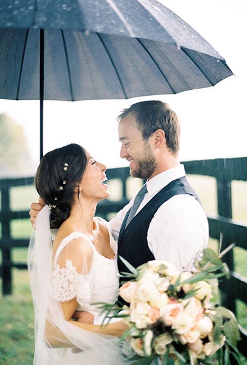 Hochzeit - Planning Tips For Rain On Your Wedding Day