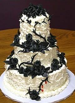 Wedding - Gothic Wedding Cakes