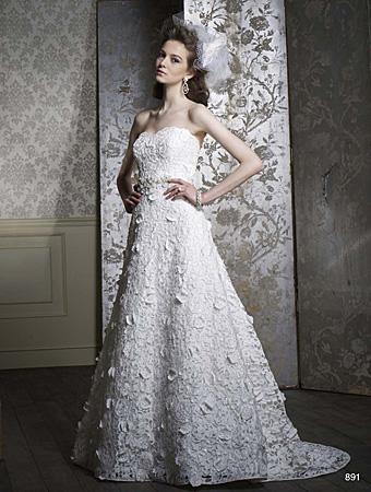 Hochzeit - alfred angelo 2015 bridal gowns Style 891 New