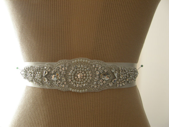 Wedding - SALE / Wedding Belt, Bridal Belt, Bridesmaid Belt, Sash Belt, Wedding Sash, Bridal Sash, Belt, Crystal Rhinestone & Pearl