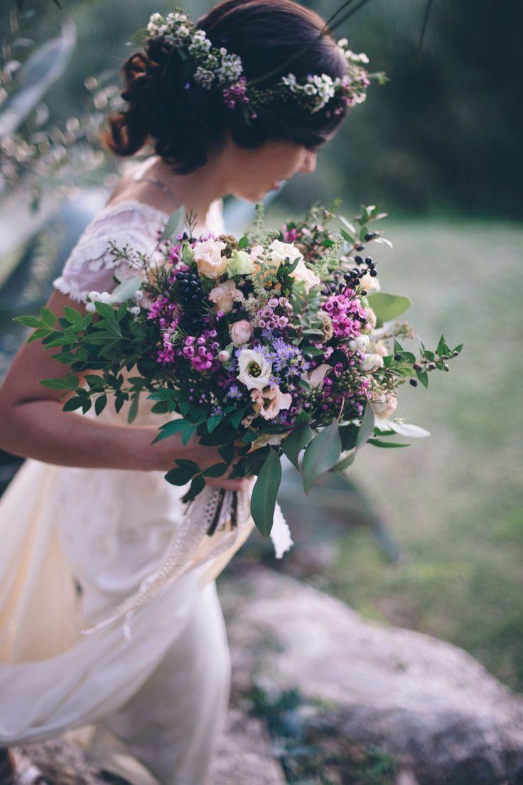 Hochzeit - A Temperley Dress For A Flower-Filled And Rustic Italian Wedding