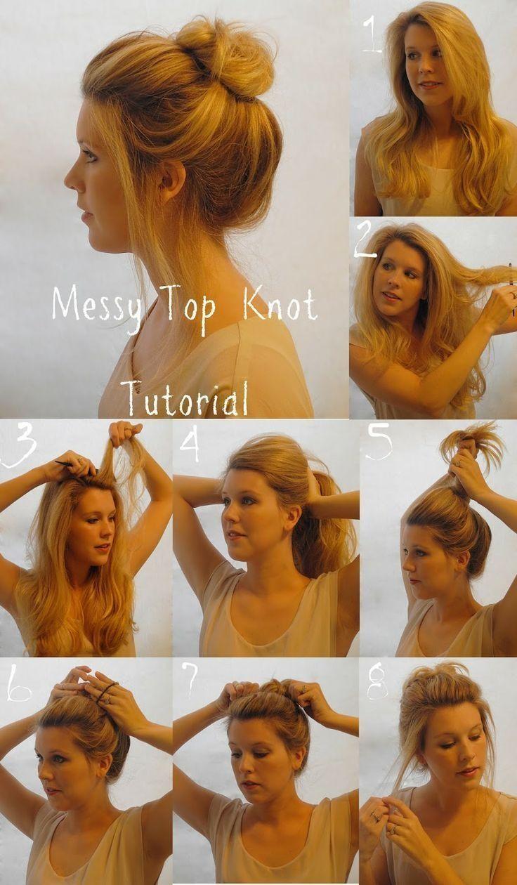 Hochzeit - 16 Ultra-easy Hairstyle Tutorials For Your Daily Occasions