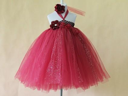 Свадьба - Gorgeous Red Birthday Tutu Dress for Kids