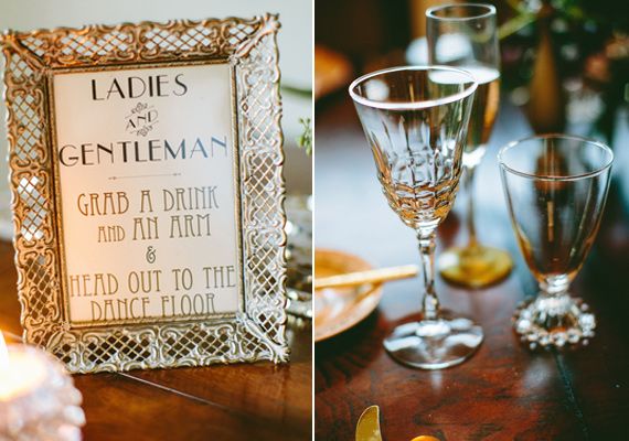 Wedding - Loving These Frames And The Gorgeous Typeface On The Sign