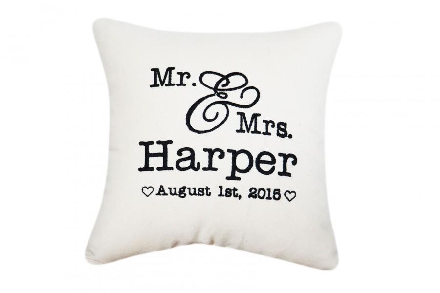 Hochzeit - Mr&Mr Wedding pillow