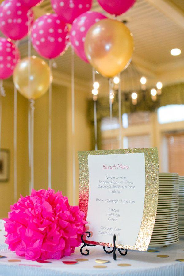 Mariage - Recreate This Bold & Preppy Kate Spade Bridal Shower Brunch