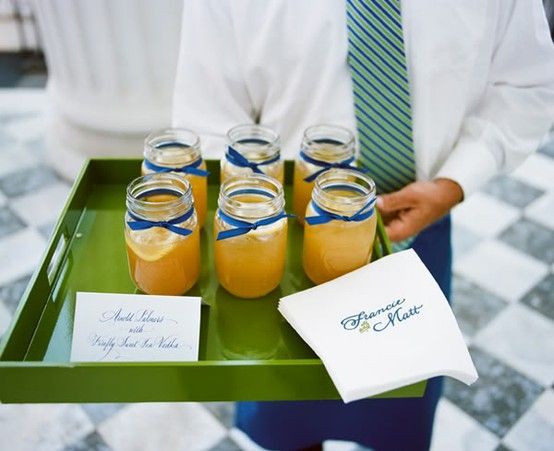 Mariage - Lowcountry Weddings {Specialty Drinks}