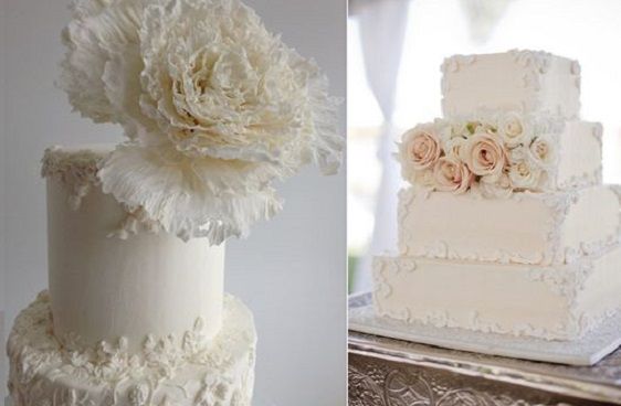Mariage - Cakes.  So  Lovely Romantic