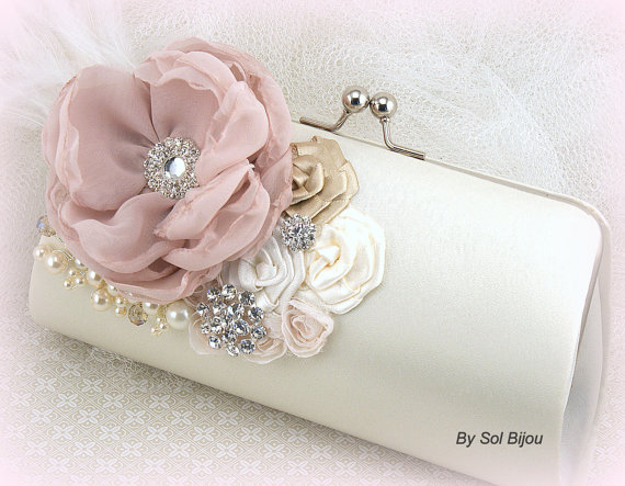 purple handbags cheap - Clutch, Handbag, Purse, Wedding, Bridal, Mother Of The Brie, Blush ...