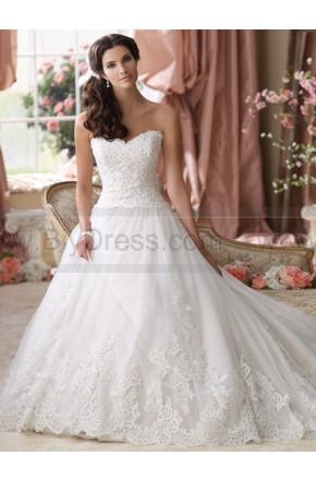 Hochzeit - David Tutera For Mon Cheri 114275-Patmore Wedding Dress