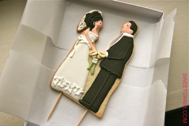 Mariage - Wedding Cookie Favors By Sweet Dani B