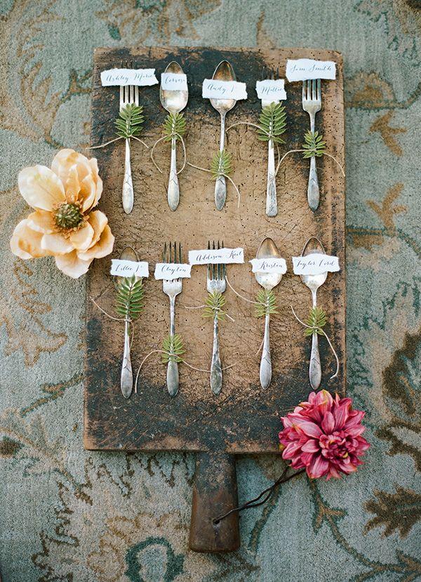 Hochzeit - Foodie Wedding Inspiration With Botanical Details