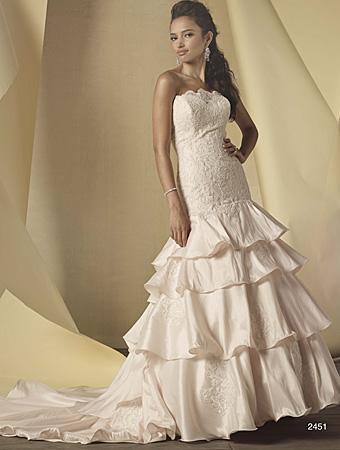 Hochzeit - Wedding dress 2015 Alfred Angelo Style 2451