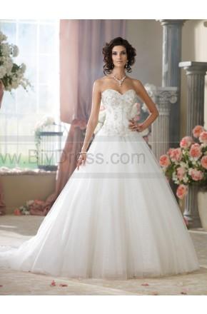 Hochzeit - David Tutera For Mon Cheri 214209-McKayla Wedding Dress