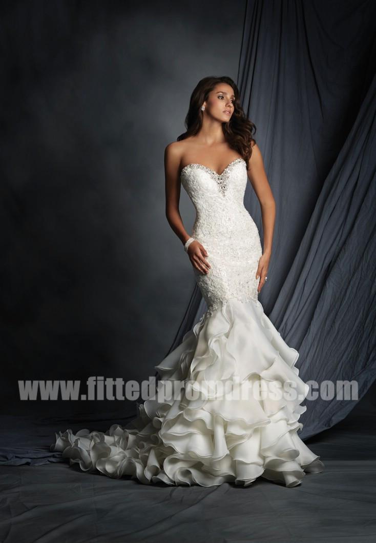 Wedding - Alfred Angelo 2527 Organza Wedding Gowns