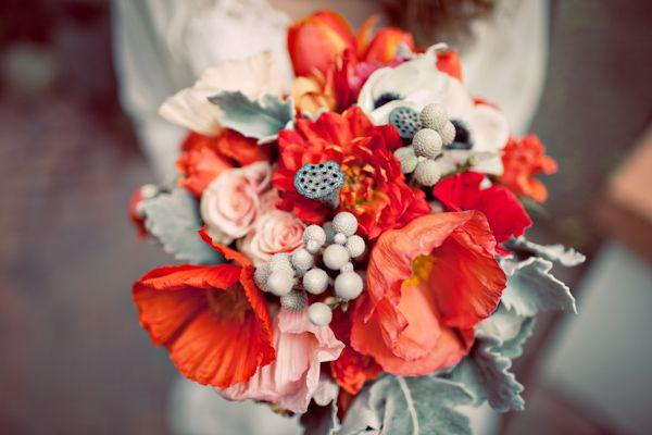 Hochzeit - Dusty Colors Mixed With Coral Tones