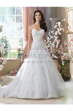 Hochzeit - David Tutera For Mon Cheri 214212-Kristi Wedding Dress
