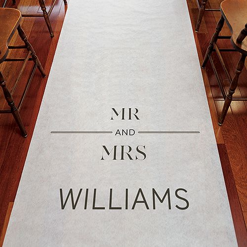 Mariage - City Style Aisle Runner