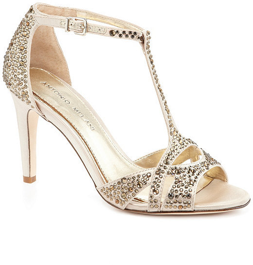 زفاف - Antonio Melani Evette Jeweled Dress Sandals