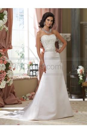 Hochzeit - David Tutera For Mon Cheri 214213-Mildrette Wedding Dress