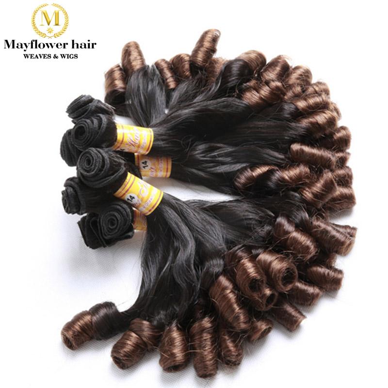 زفاف - Funmi hair ombre candy curl /4 double drawn sew in weft